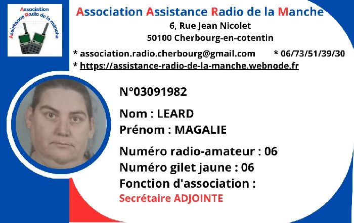LEARD Magalie - Secrétaire Adjointe
